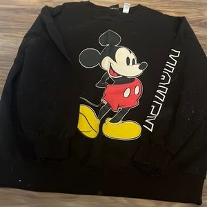 black mickey Mouse sweater